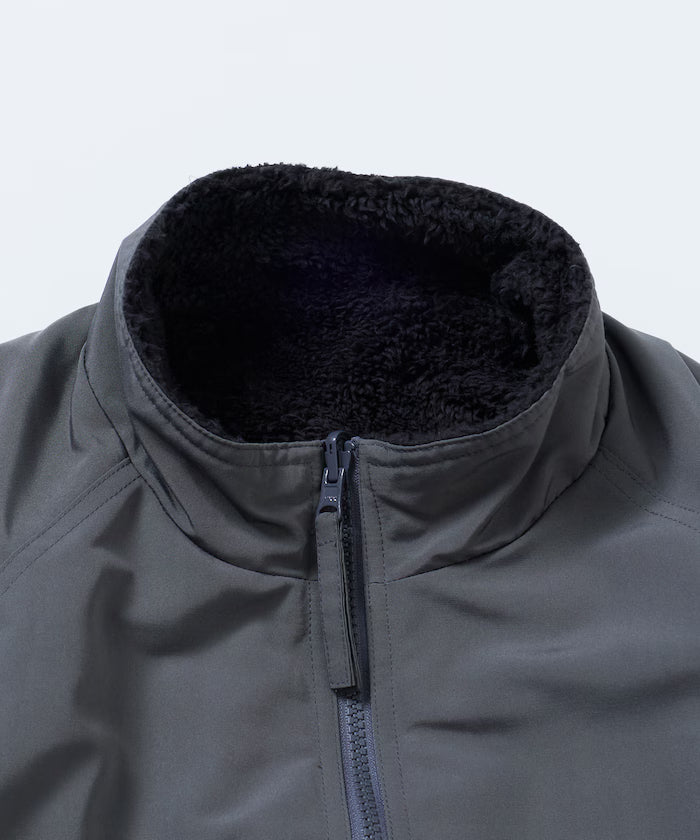 Relaxed Fit Nylon Fleece Reversible Stand Blouson [Limited Edition]