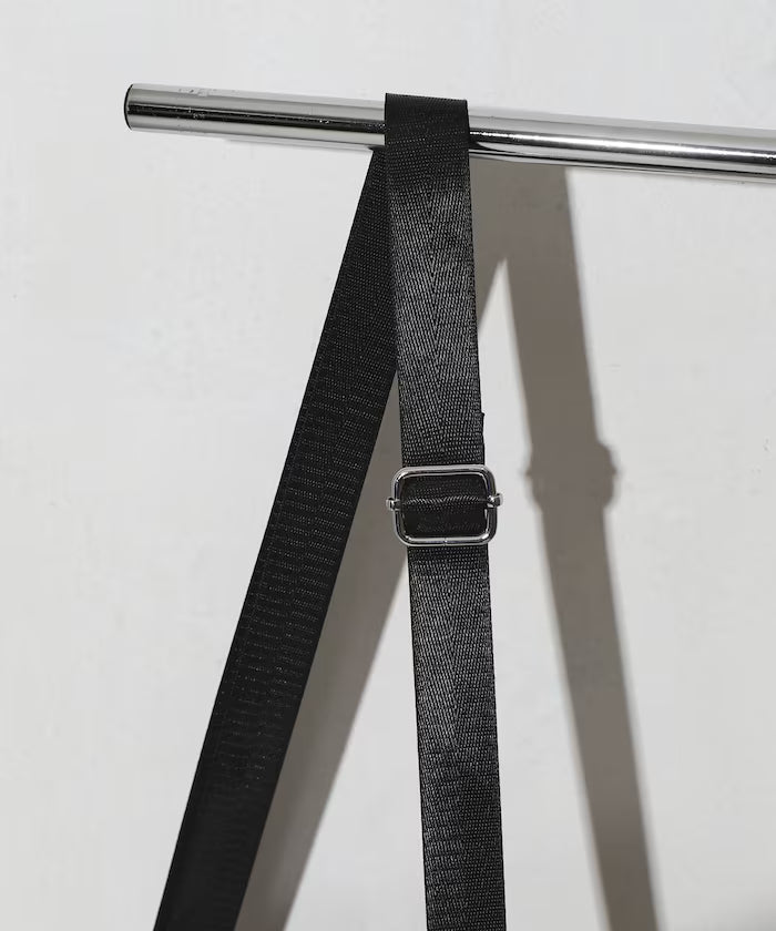 Leather Editor's Flap Shoulder Bag / Leather Editor's Flap Shoulder / Cowhide / Water-repellent Leather