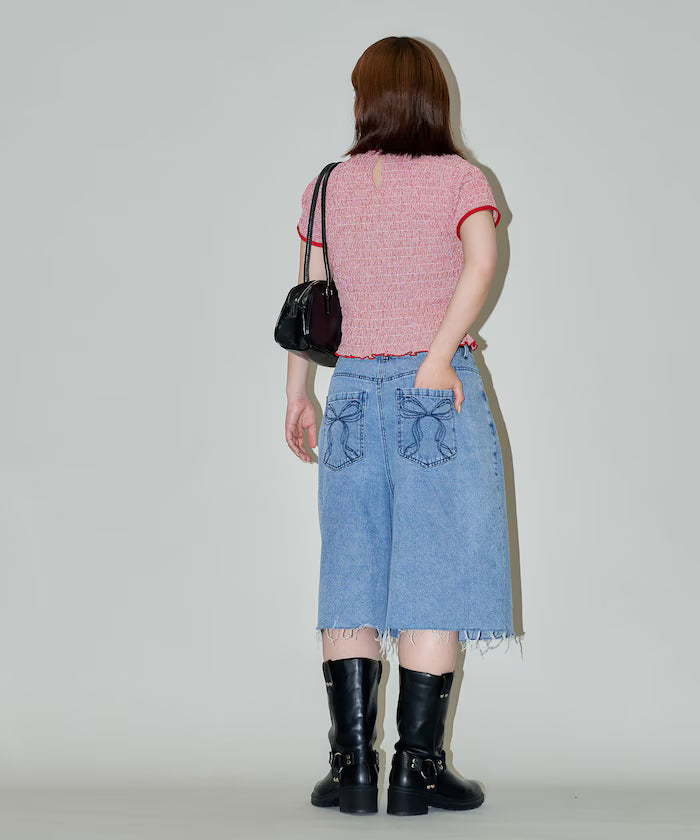 Shearing Design Check Pullover Shirt