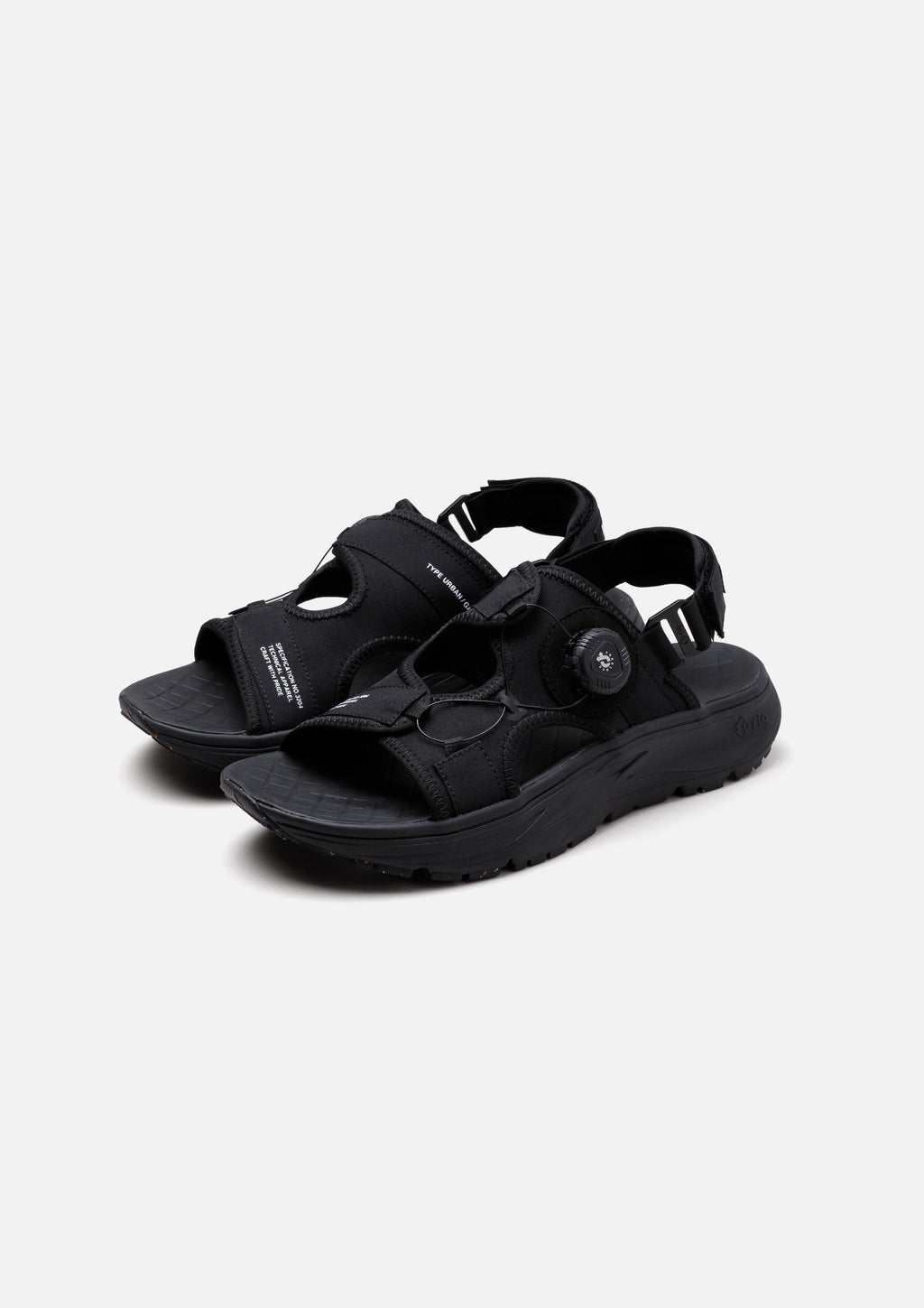 Nh X Rig Footwear Solid Sandal - BLACK