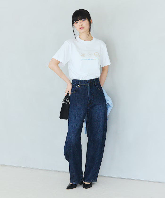 Comfortable Shell Print Crew Neck T-Shirt