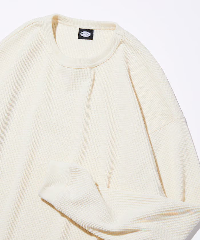 Big Silhouette Long Sleeve Waffle Thermal L/S T-shirt [Limited Edition]