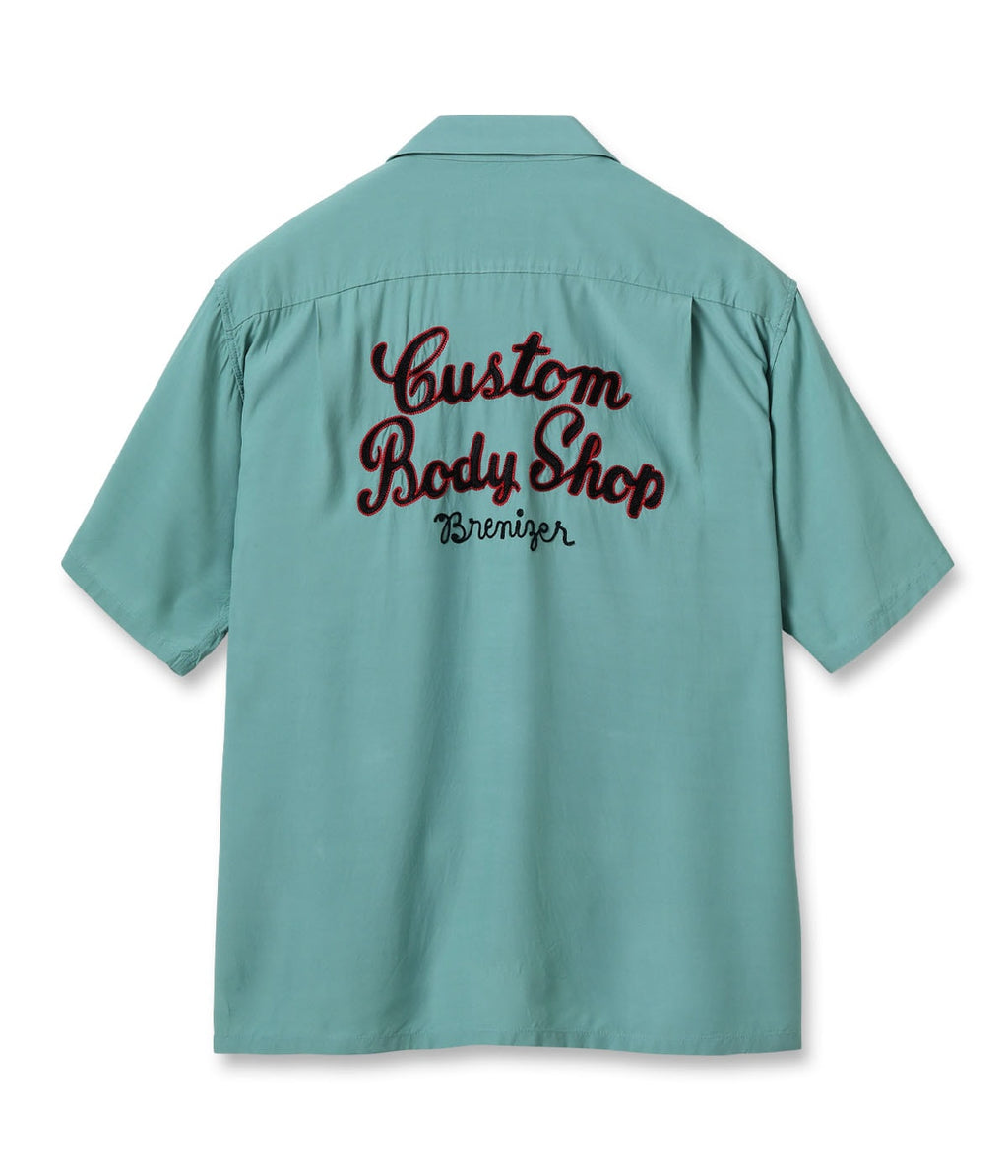 RAYON BOWLING SHIRT “CUSTOM BODY SHOP”