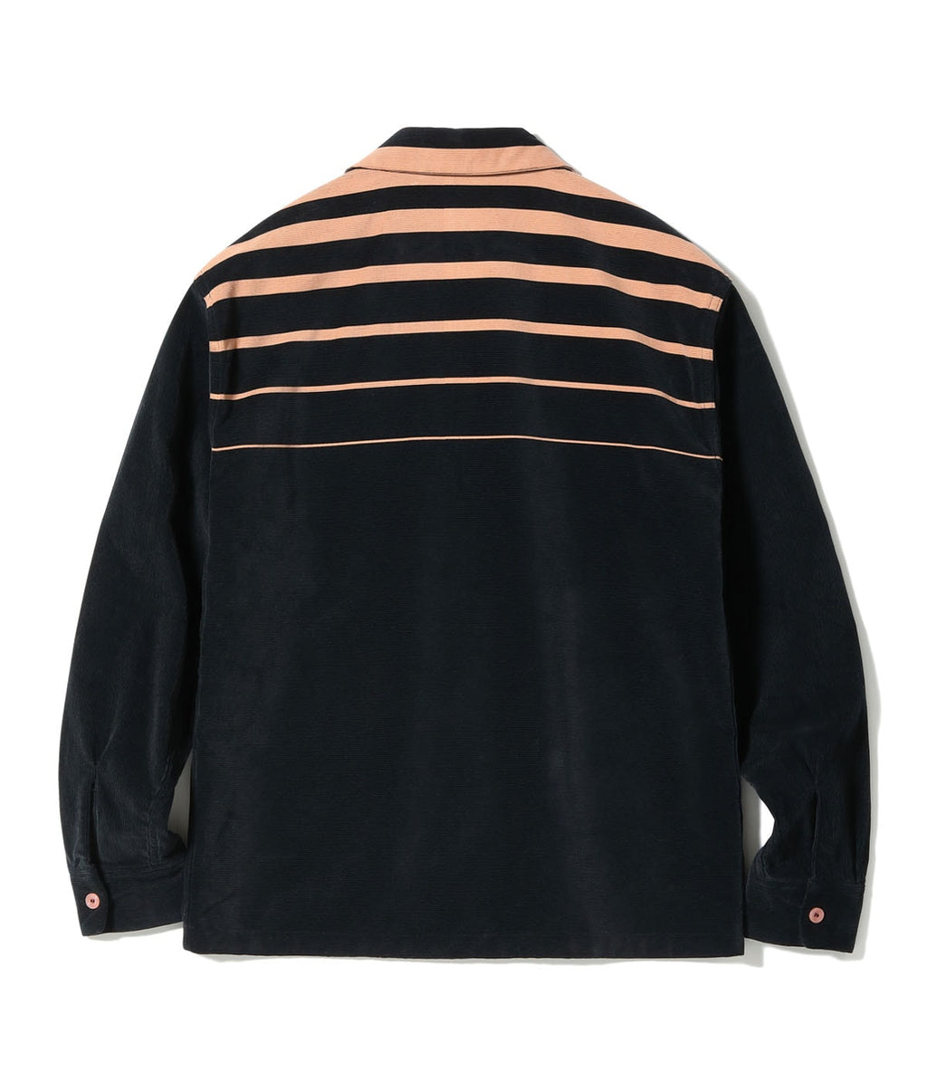 Mid 1950s Style Corduroy Sports Shirt “STRIPE”