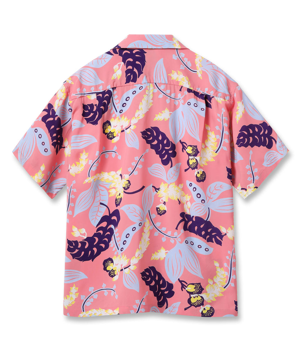 RAYON HAWAIIAN SHIRT “SHELL GINGER”