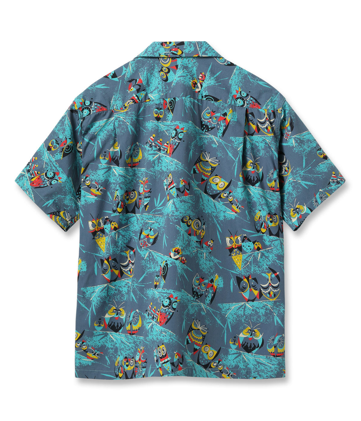 TYPEWRITER COTTON OPEN SHIRT “OWL”