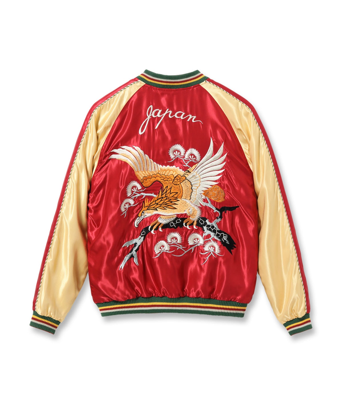 Mid 1950s Style Acetate Souvenir Jacket “EAGLE” × “BLUE TIGER”