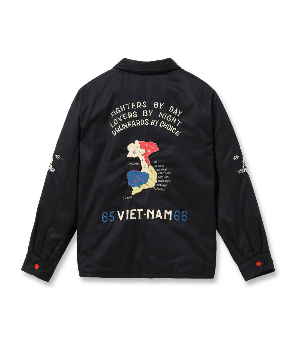 Mid 1960s Style Reversible Vietnam Jacket “VIET-NAM MAP” × “LANDSCAPE”
