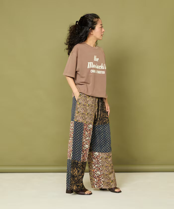 Flocky Print Big T-shirt