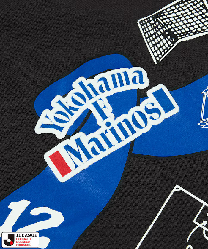 [May 15 12:00 on sale] J.LEAGUE × FREAK’S STORE Limited Edition SUPPORTERS SHORT SLEEVE TEE [Yokohama F. Marinos]