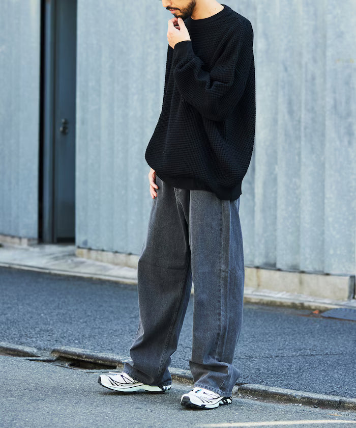 Wide Straight Denim Pants [Limited Edition]