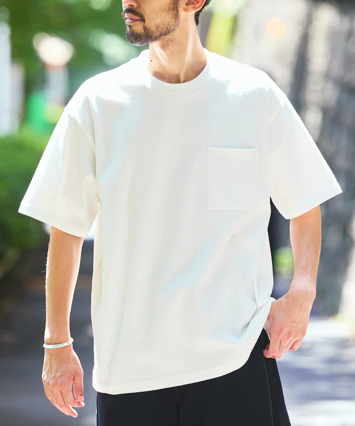 HEAVY WEIGHT/Heavy Weight Short Sleeve Crew Neck Pocket T-Shirt/10.5 ounces