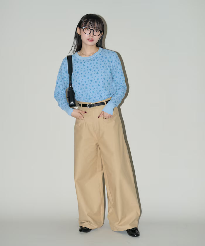 Barrel Pants with Slash Pocket Limited Edition