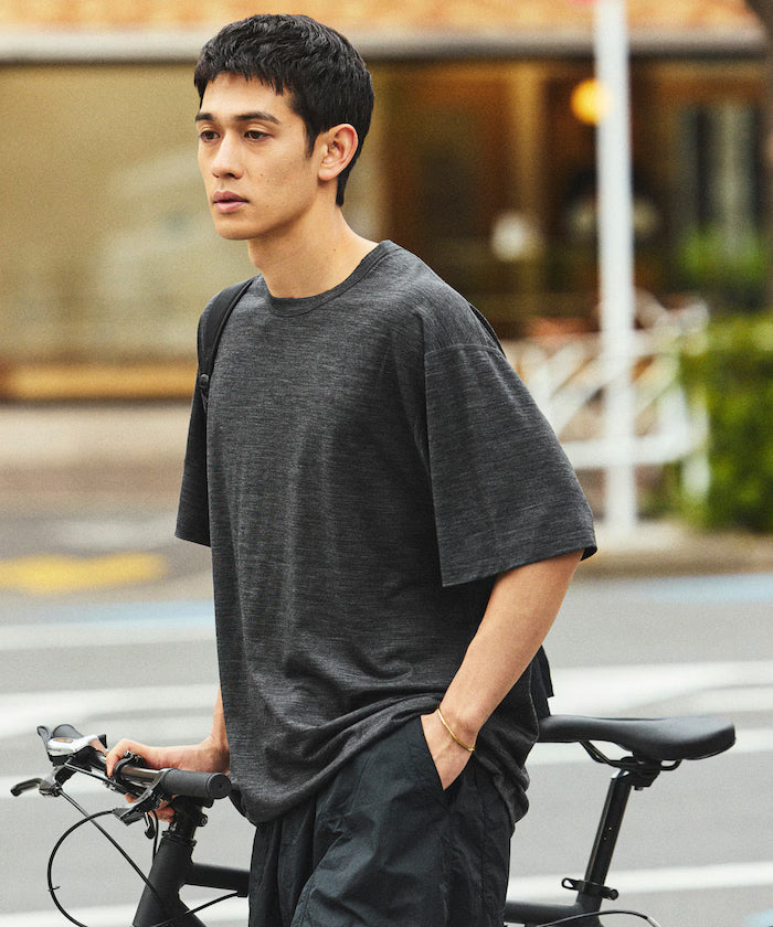 Washable Merino Wool Blend Spindle T-shirt