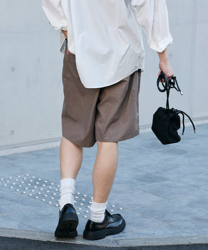 Washable Linen Mix Shorts [Limited Edition]