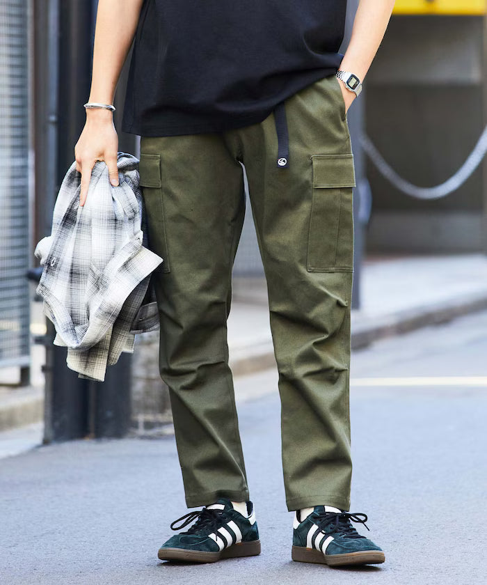 Slim Fit Easy Cargo Pants [Limited Edition] - Olive