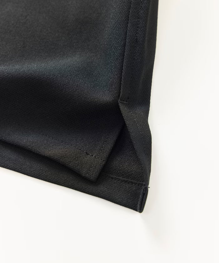 [New Color Addition] Quick-Dry Material Relaxed Fit Open Collar Short Sleeve Shirt Linen-Like
