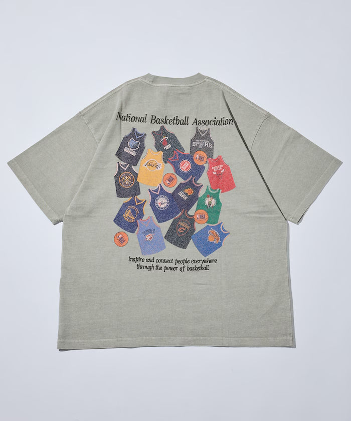 NBA × FREAK'S STORE Exclusive Random Uniform Design Back Print Crew Neck T-shirt