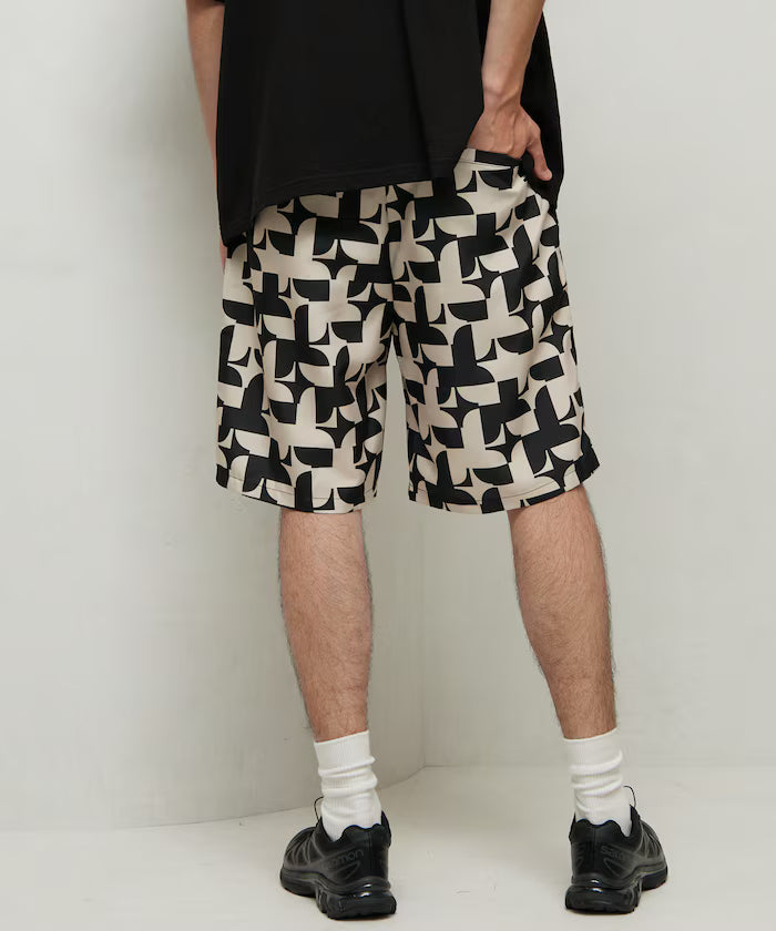 Pattern Easy Shorts / All-over Print Short Pants / Compatible with Setup