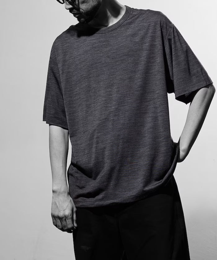 Washable Merino Wool Blend Spindle T-shirt