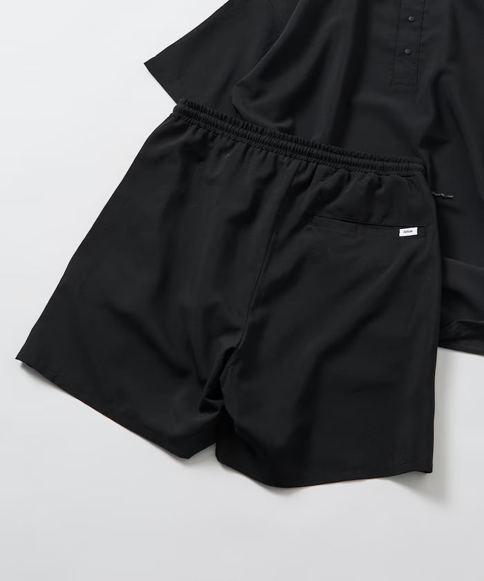 AiRide/Packable Setup/Henley Neck Pullover/Shorts/Packable/Quick-Drying/UVA Cut 【Limited Edition】