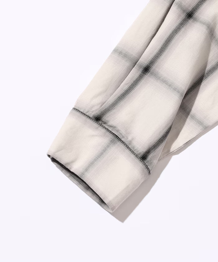 Ombre Check Tuck Shirt / Tunic