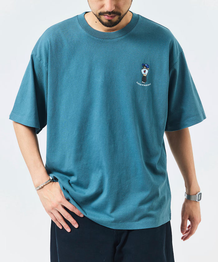 [Sales start on May 22 at 12:00] kaoyorinakami × FREAK'S STORE/ Kaoyorinakami exclusive Heso Dashi Boy Tee