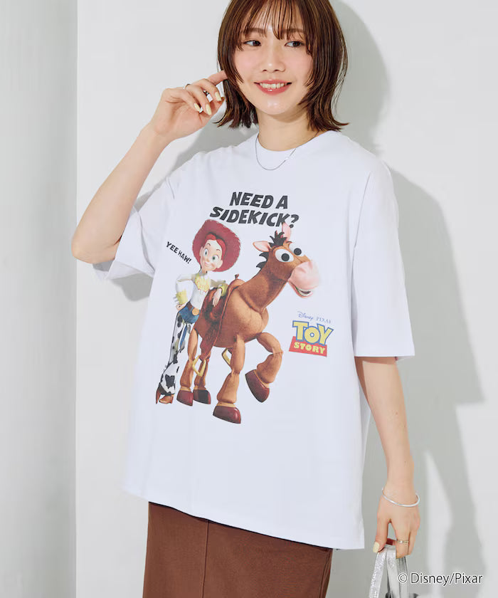 [April 20 12:00 release][Made to Order Product] 'Toy Story' Exclusive Character Print Crew Neck T-shirt Limited Edition