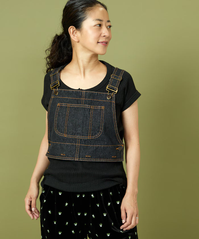 Tulle Docking Salopette Dress