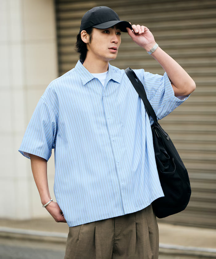 AiRide/AiRide Relax Fit Short Sleeve Open Collar Shirt/Quick Dry/UV Cut [Limited Edition]