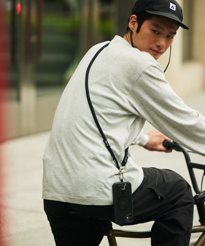 YOSEMITE STRAP LEATHER - Black