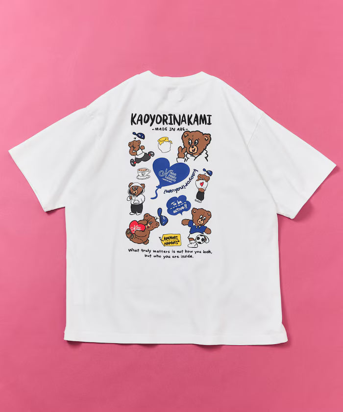 [May 22 12:00 Sales Start] kaoyorinakami × FREAK'S STORE / Kaoyorinakami Special Edition Random Bear Tee