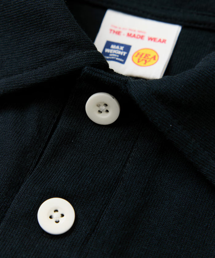 HEAVY WEIGHT/Heavyweight Short Sleeve Polo Shirt/T-Shirt/10.5 ounces