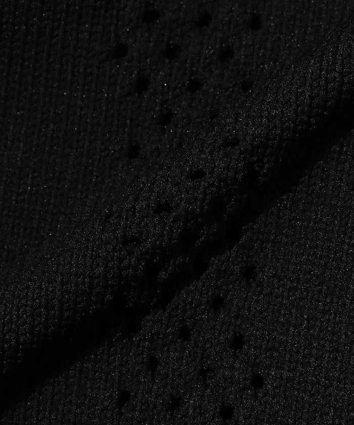 Variation Button Volume Sleeve Cable Knit Cardigan