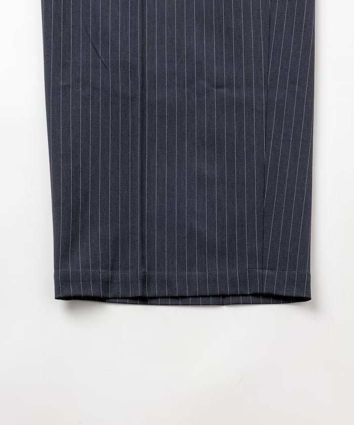 Wide Silhouette Curve Denim Pants One Wash