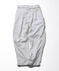 Draw Cord Classic Corduroy Pant - White