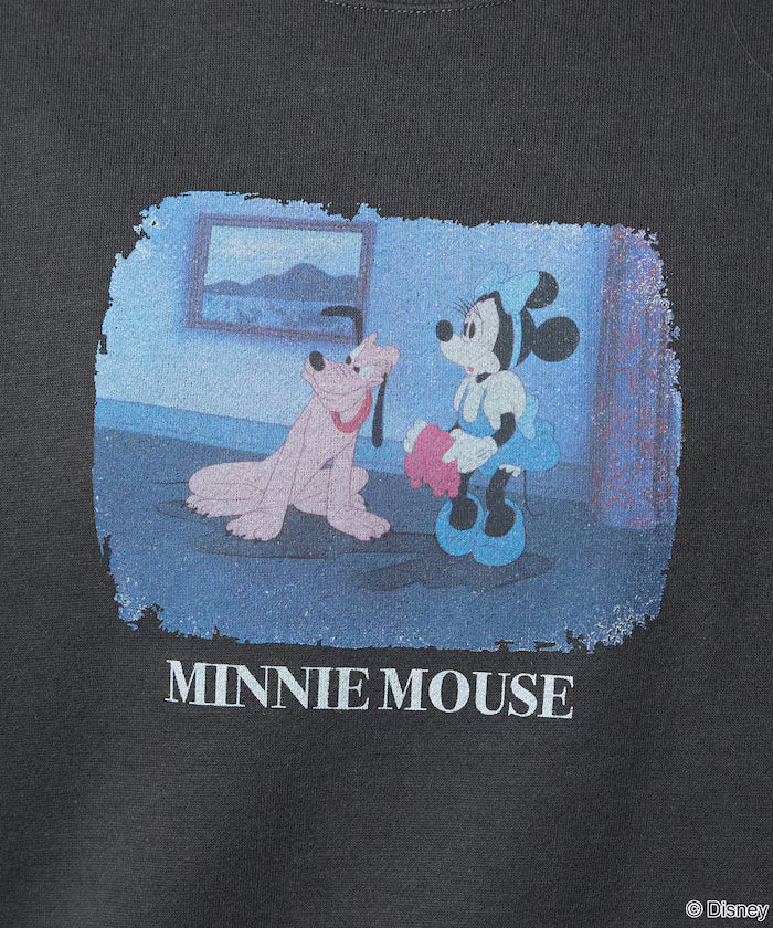 Minnie Mouse/ミニーマウス/Photo Print Crew Neck Sweat Limited Edition