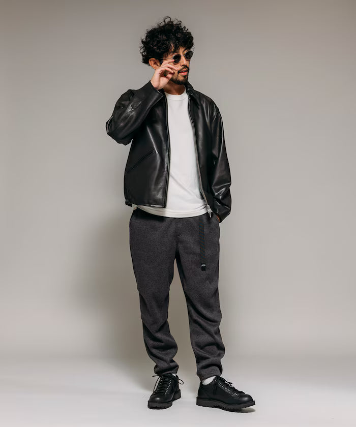 Relaxed Fit Knit Fleece Easy Jogger Pants