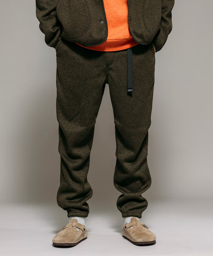 Relaxed Fit Knit Fleece Easy Jogger Pants
