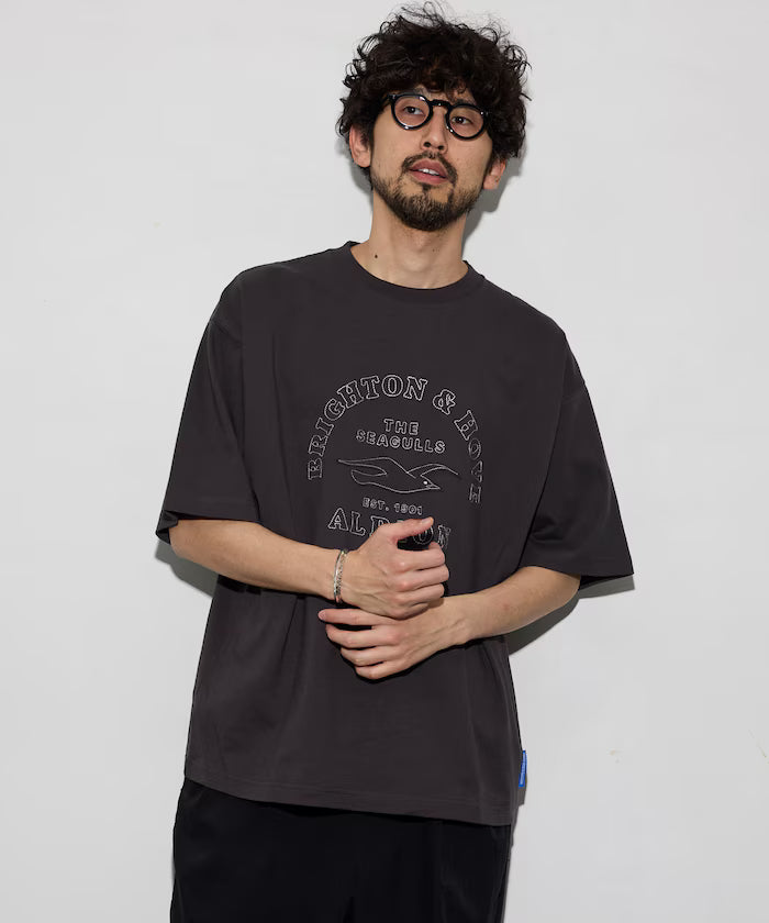 [5/22 12:00~ Release] Brighton & Hove Albion FC - SEAGULLS HERITAGE LOGO TEE