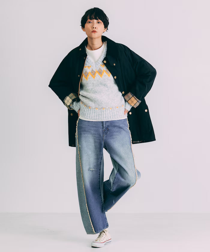 Colorful Curve Denim