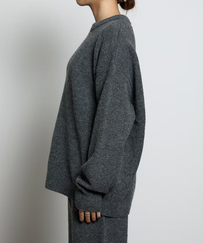 Knit Top Short Pants Set Up Limited Edition