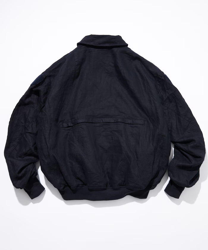 Linen Heli Crew Jacket