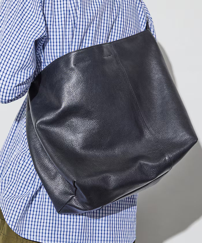 2WAY Leather Messenger Bag / 2WAY Leather Messenger Bag / Cowhide / Water-repellent leather