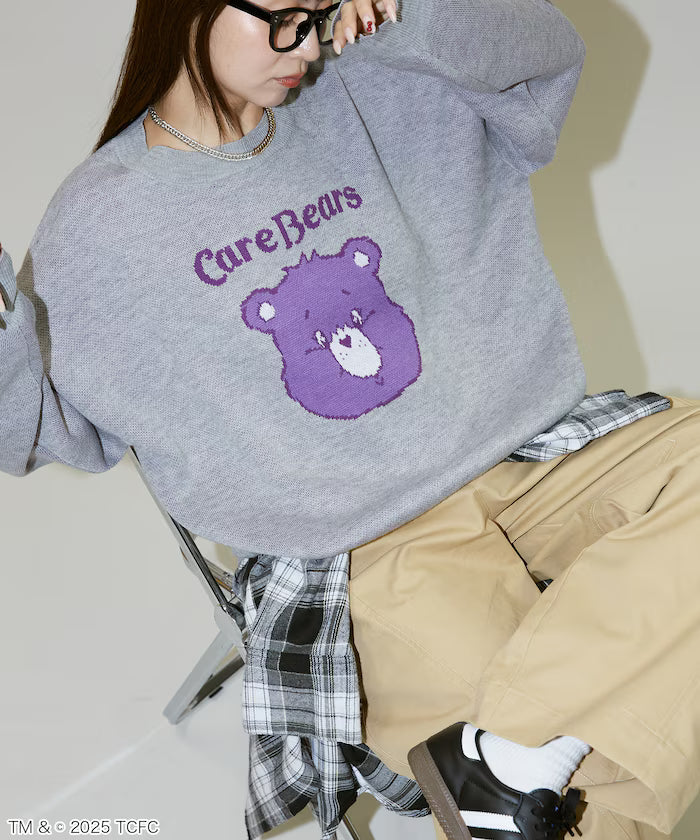 CareBears(TM)/ケアベア(TM) Face Jacquard Knit Limited Edition