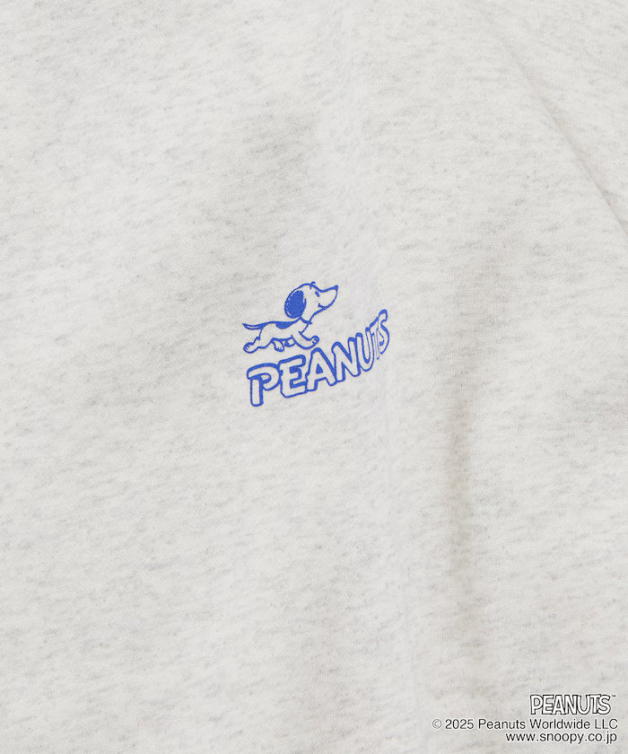 PEANUTS/Peanuts Exclusive Back Print Crew Neck Sweatshirt/Snoopy 【Limited Release】