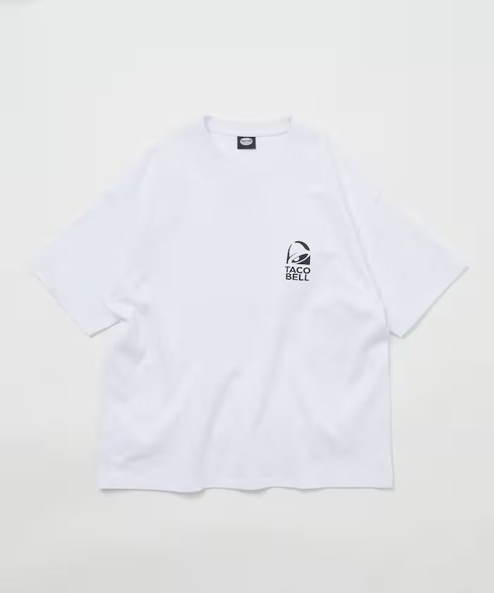 Limited Edition TACOBELL×FREAK'S STORE Exclusive Big Silhouette Back Print Crew Neck T-Shirt