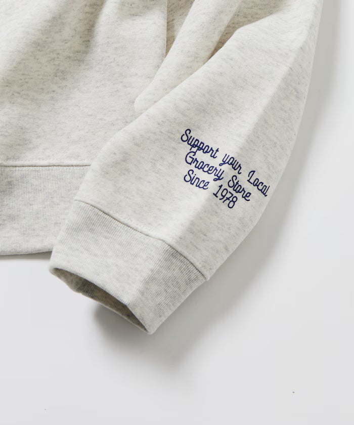 Big Silhouette Varsity Jacket Design Crew Neck Sweat / Back Print [Limited Edition]