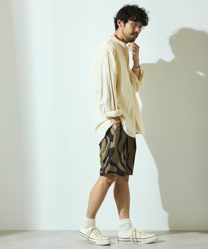 Pattern Easy Shorts / All-over Print Short Pants / Compatible with Setup