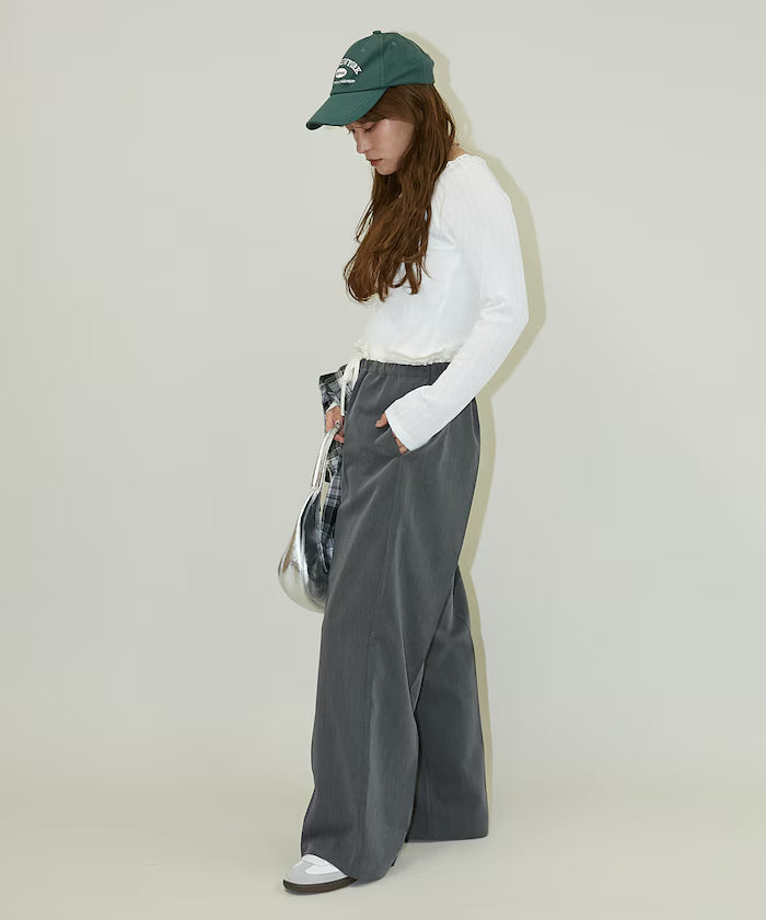 West Shearing Panel Easy Slacks Pants Limited Edition